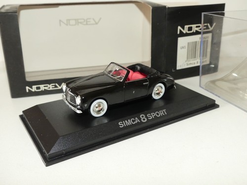 Simca sport noir norev - noir, 1:43