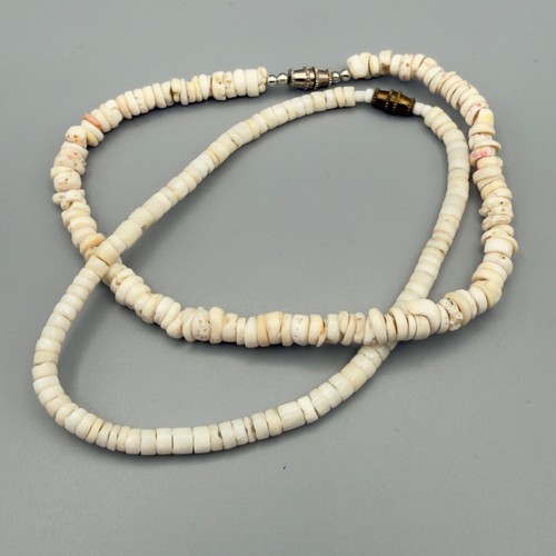 Vintage puka shell beaded - puka,