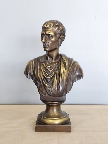 Ancienne scuplture buste jules - buste,