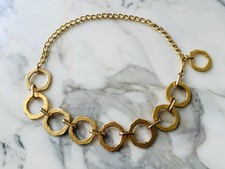 Ceinture chaîne couture