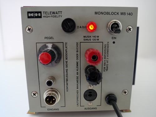 Ampli bloc mono telewatt - bloc, /