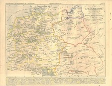 Gravure ancienne carte