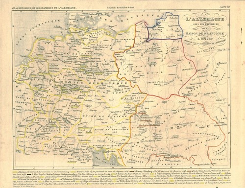 Gravure ancienne carte