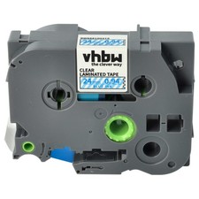 Cartouche à ruban pour Brother PT H500LI P750TDI H500 P700 P750 bleutransparent