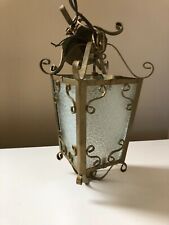 lanterne vintage verre et