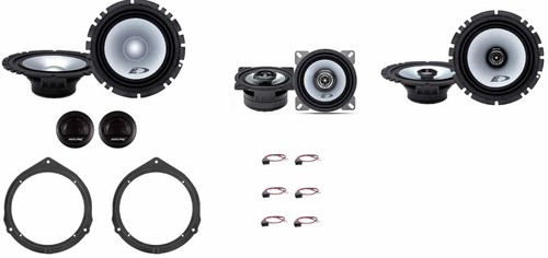 Kit haut parleurs alpine - 8, +