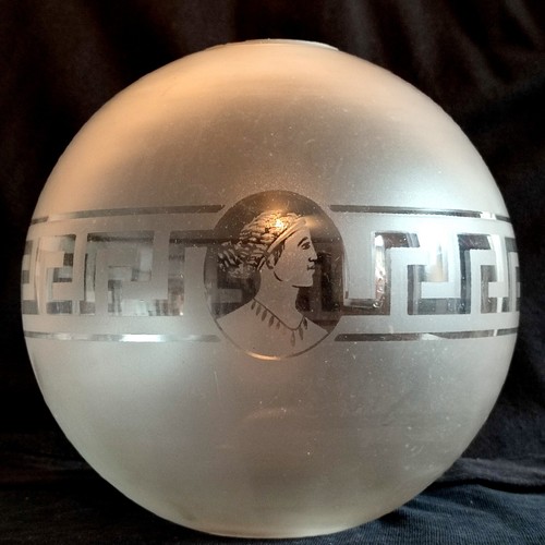Globe lampe petrole en - de, a