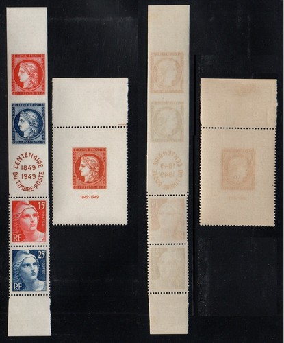 France 1949 bande - /, 833a