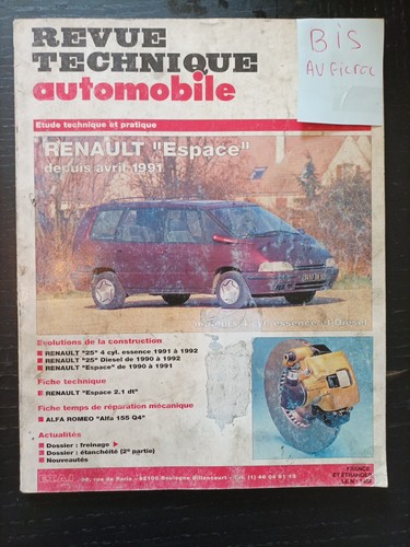 Revue technique renault - revue,