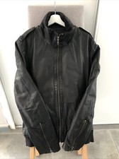 Veste / Bombers noir en Cuir Homme XXL IKKS Bombers vintage