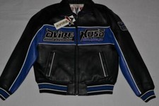 Authentique Avirex Cuir Noir