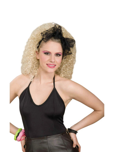Dentelle cheveux écharpe - cheveux, noir