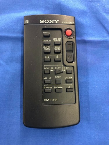 Sony remote control - control, rmt-814