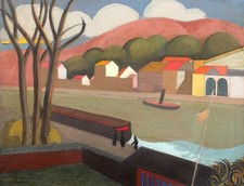 Tableau encadré paysage