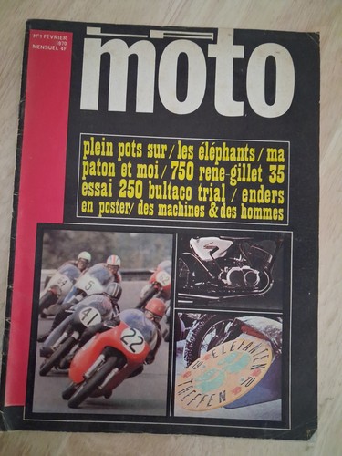 Moto 1970 paton rené - 1970,