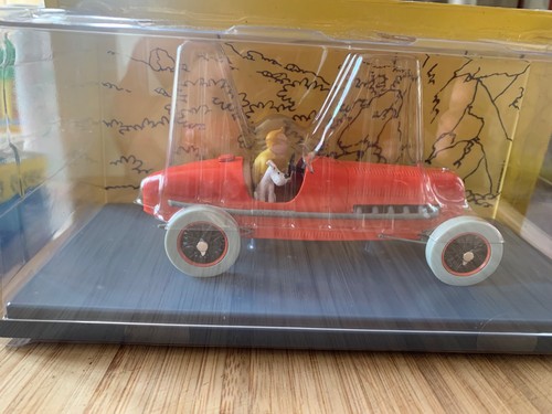 Voiture tintin bolide rouge - voiture,