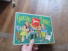 ALBUM D IMAGES A COLLER POULAIN chansons de france tome 5  COMPLET XX