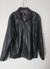 Belle VESTE/ Blouson  en Cuir  Noir Surta Naining. T  XL voir mesures)