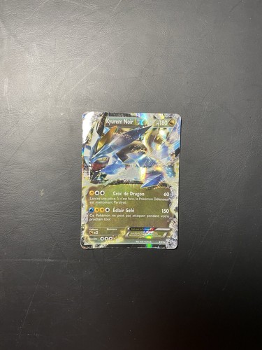 Carte pokémon kyurem noir - noir, ex