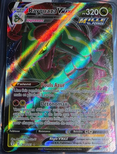 Carte pokemon rayquaza vmax - pokemon,