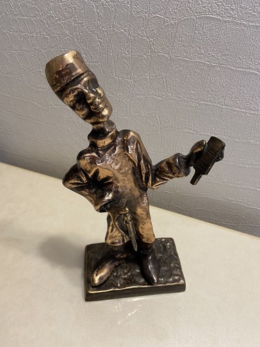 Sculpture bronze signée lohe - bronze,