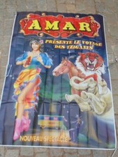 DOUBLE GRANDE AFFICHE CIRQUE