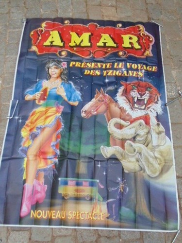 Double grande affiche cirque - double,
