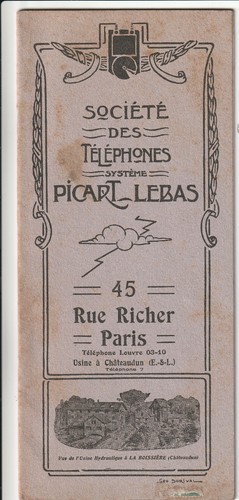 Téléphones picart lebas - téléphones,