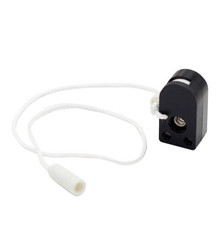 Interrupteur à tirette avec cordon, 2 A,250 V comme un substitut pour lampes