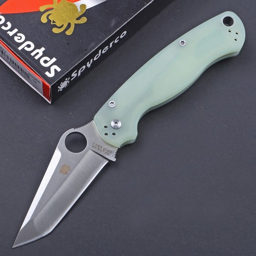 Jade transparent g10 tanto - jade,