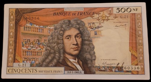Billet 500 nouveau - billet, de