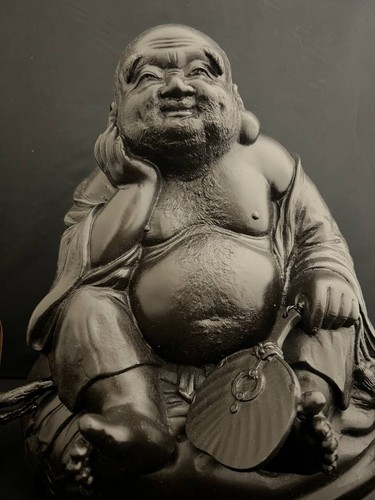 Hotei seven lucky - gods, bronze