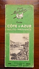 Guide Michelin ancien Côte d'Azur - Haute-Provence, 1949, complet et en bon état
