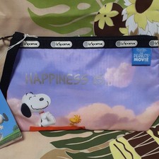 LeSportsac☆Collaboration Snoopy☆Produit limité☆Pochette avec poignée...