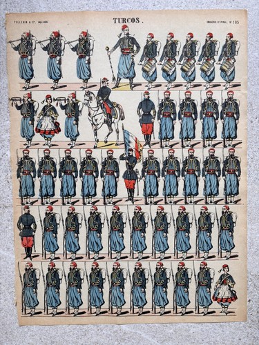 Imagerie épinal originale - d'Épinal,
