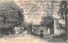 CPA 82 FORET DE LA GRESIGNE HAMEAU DE HAUTE SERRE ENTREE DE LA FORET