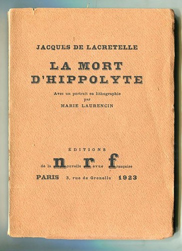 Lacretelle la mort - la,