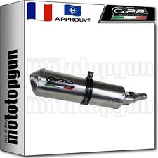 GPR LIGNE POT COMPLETE APPROUVE SATINOX HONDA CBF 125 IE 2013 13 2014 14