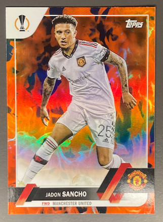 Jadon sancho 2022 topps - jadon,