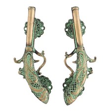 Lot De 2 Laiton Vert Pistolet