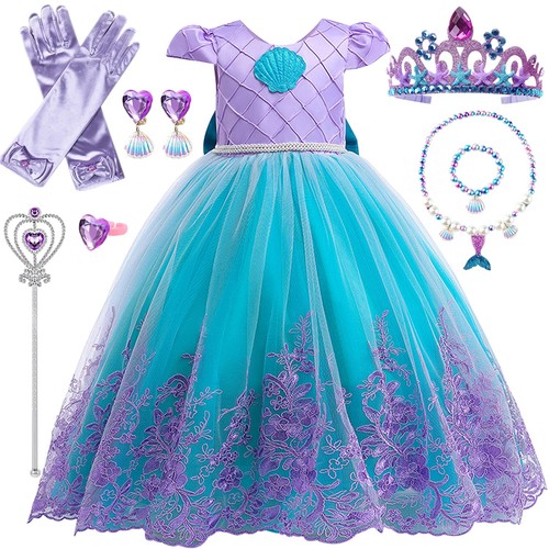Robe princesse fille costume - robe, fille,