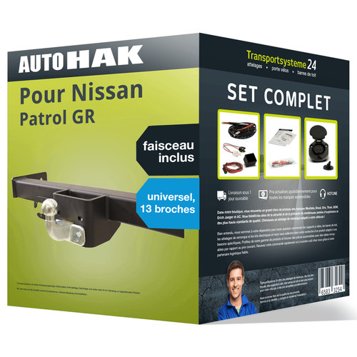 Attelage pour nissan patrol - pour,