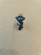 2 Figurines Schtroumpfs Foot Kinder 1988 Ferrero