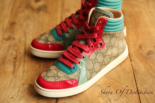 Baskets gucci monogramme - baskets,