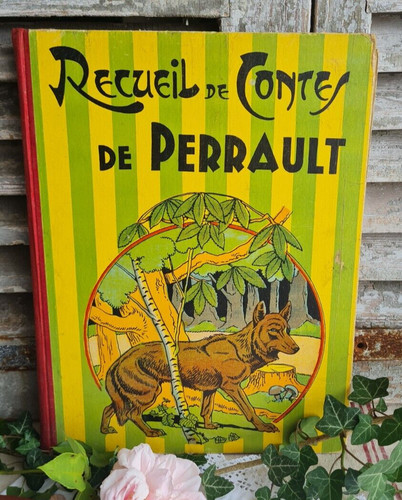Ancien livre recueil contes - ancien,