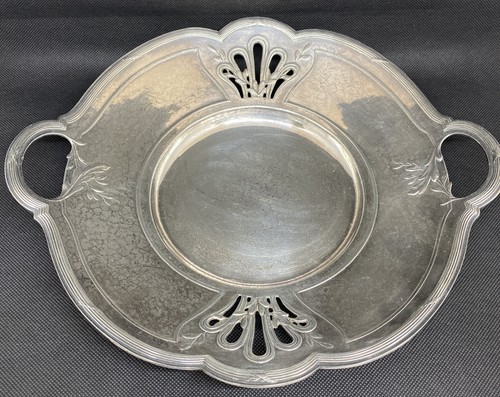 Ancien plat paniere - ancien, metal