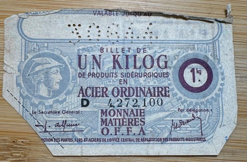 Billet kilogs acier - 5,