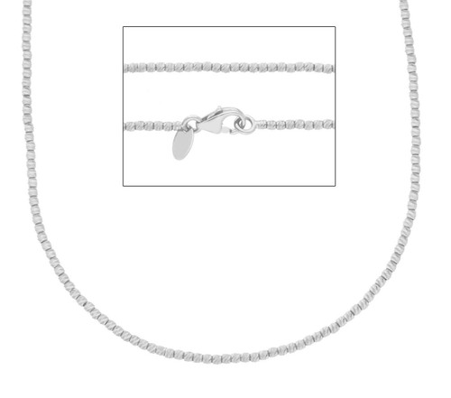 Chaîne blanc 750 - blanc, 18k