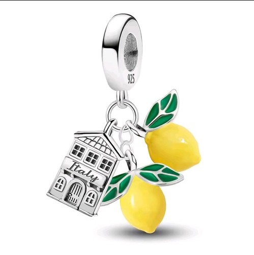 Charm pendentif italie citrons - charm,