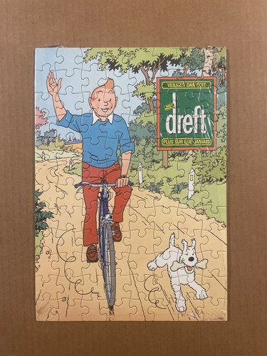 Tintin puzzle publicitaire - :,